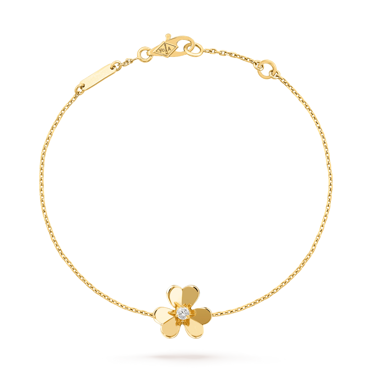 [Radiant Gem]¯FRIVOLE GOLD FLOWER BRACELET