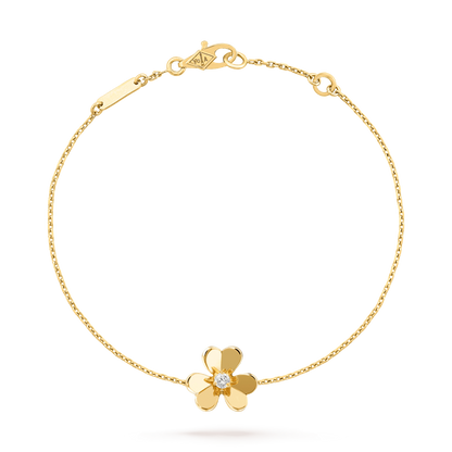 [Radiant Gem]¯FRIVOLE GOLD FLOWER BRACELET