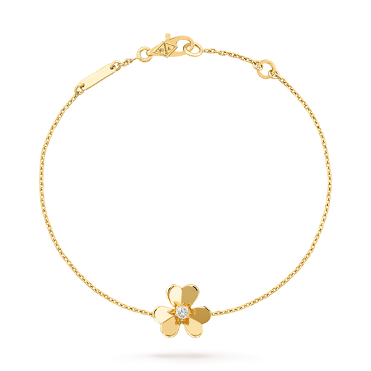 [Radiant Gem]¯FRIVOLE GOLD FLOWER BRACELET