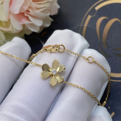 [Radiant Gem]¯FRIVOLE GOLD FLOWER BRACELET