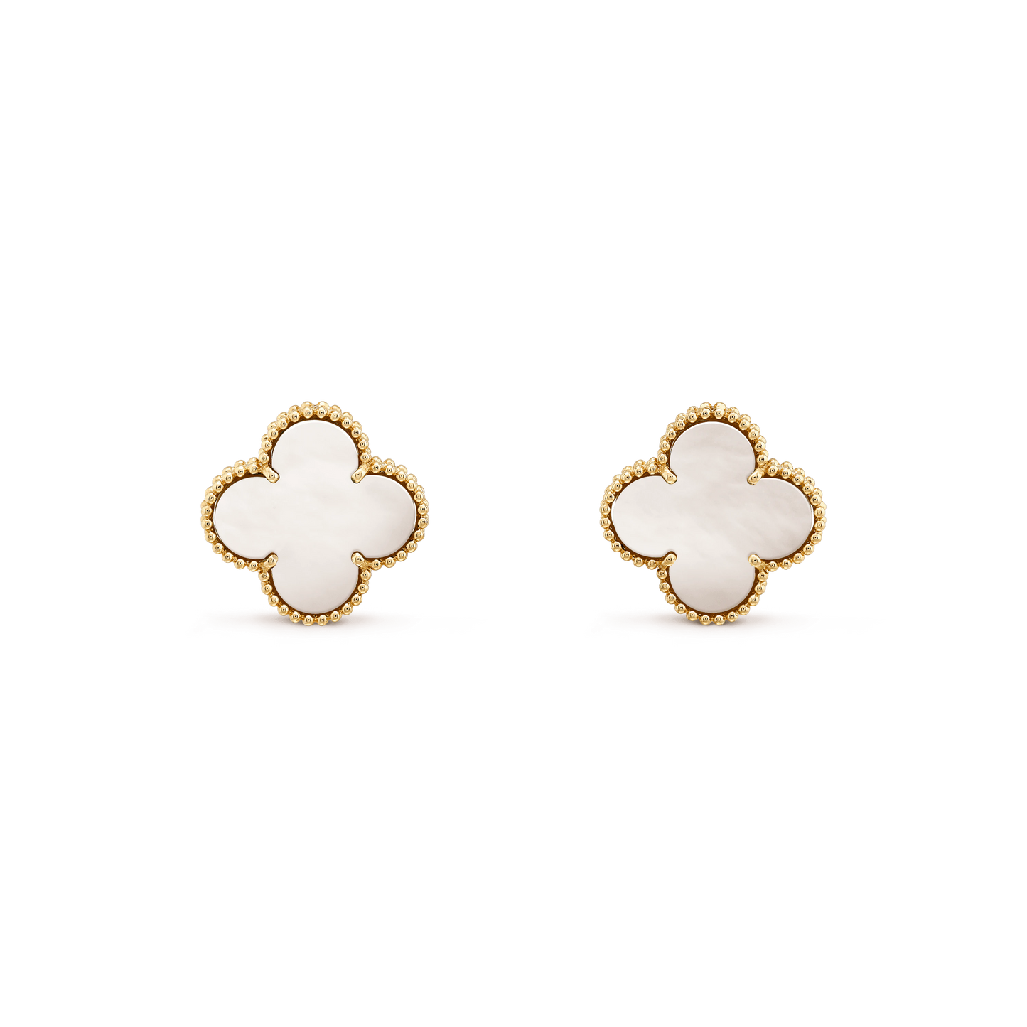 [Radiant Gem]¯CLOVER MINI GOLD EARRINGS