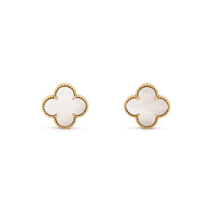 [Radiant Gem]¯CLOVER MINI GOLD EARRINGS