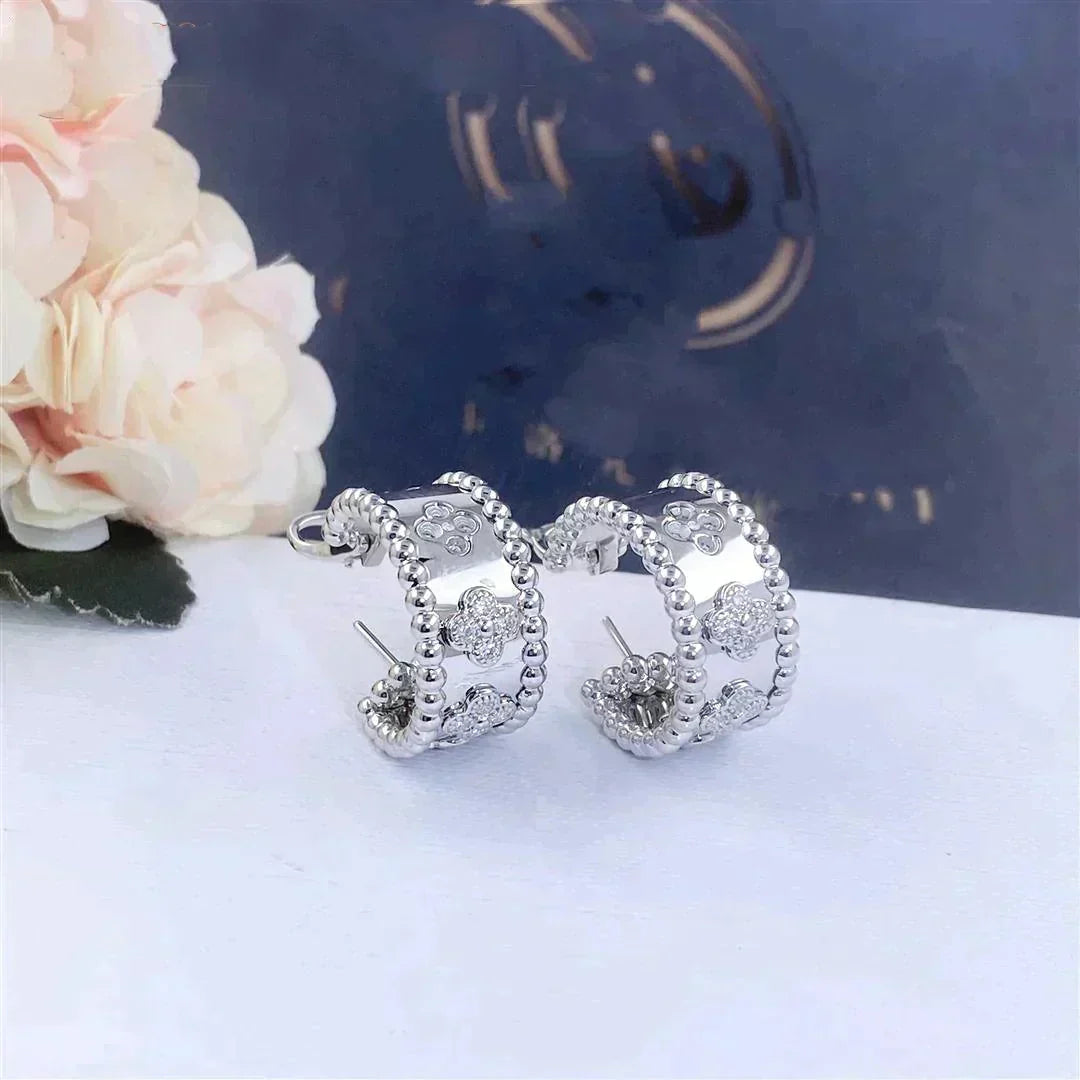 [Radiant Gem]¯PERLEE DIAMOND EARRINGS