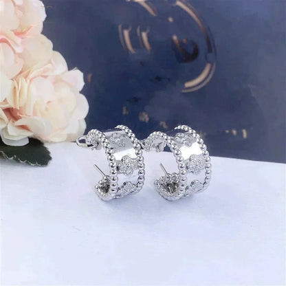 [Radiant Gem]¯PERLEE DIAMOND EARRINGS