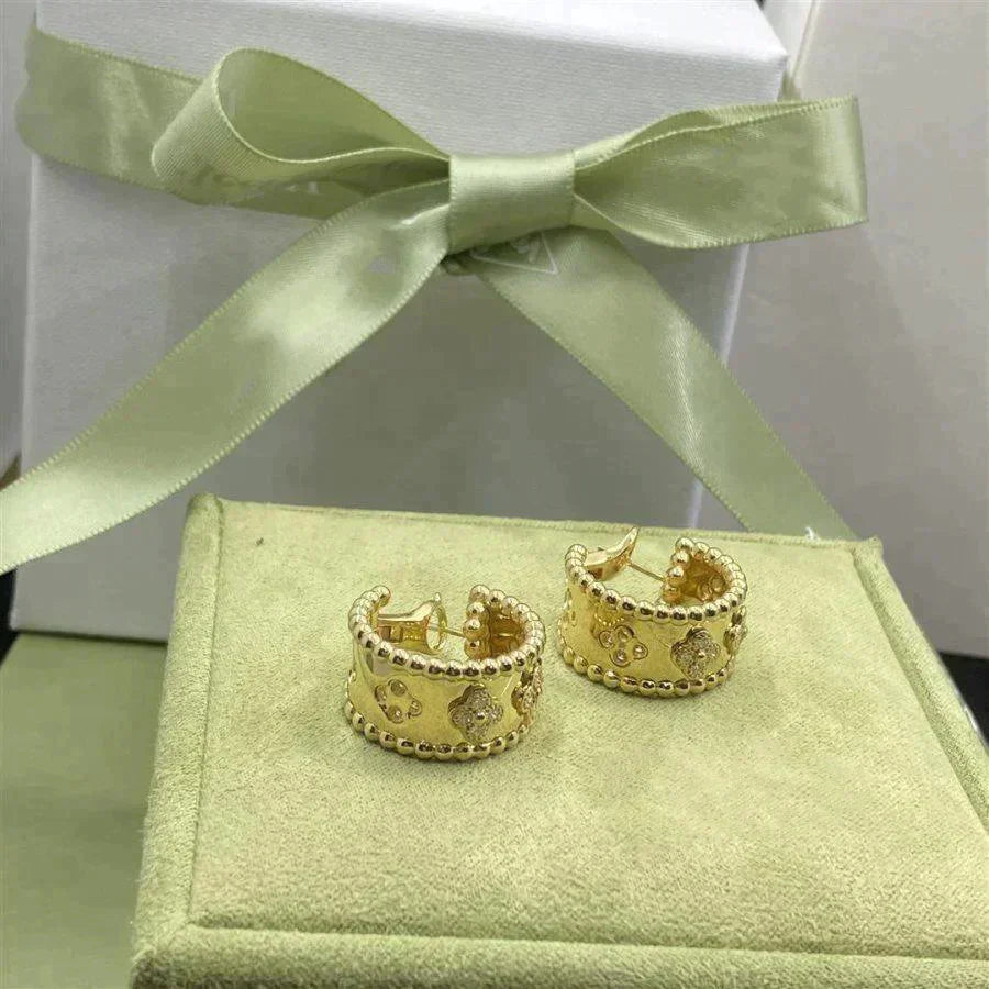 [Radiant Gem]¯PERLEE DIAMOND EARRINGS