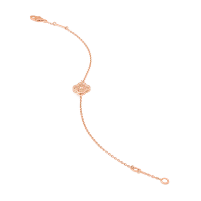[Radiant Gem]¯CLOVER SINGLE FLOWER BRACELET