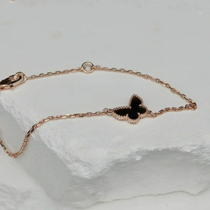 [Radiant Gem]¯BUTTERFLY ONYX  BUTTERFLY BRACELET