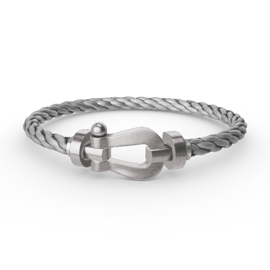 [Radiant Gem]¯FORCE LARGE HORSESHOE NO DIAMOND BRACELET SILVER