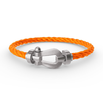 [Radiant Gem]¯FORCE LARGE HORSESHOE NO DIAMOND BRACELET SILVER