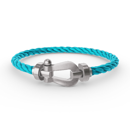 [Radiant Gem]¯FORCE LARGE HORSESHOE NO DIAMOND BRACELET SILVER