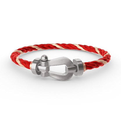 [Radiant Gem]¯FORCE LARGE HORSESHOE NO DIAMOND BRACELET SILVER