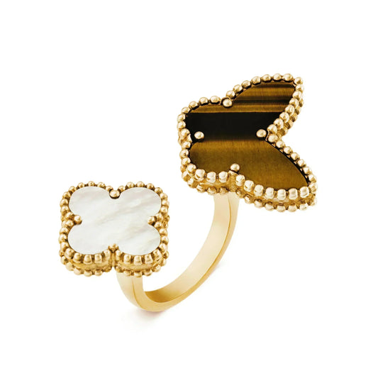 [Radiant Gem]¯LUCKY BETWEEN THE FINGER RING
